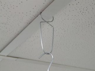 Wire Ceiling Hang Clips