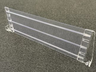 120mm High Clear Shelf Dividers