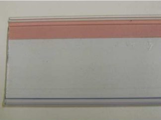 60mm x 300mm Length Self Adhesive Flat Data Strip - Clear