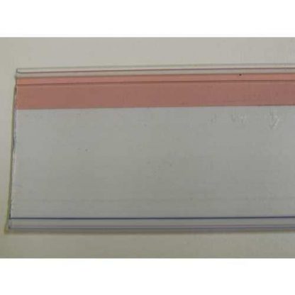 60mm x 300mm Length Self Adhesive Flat Data Strip - Clear