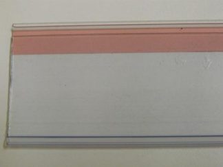 30mm x 50mm Self Adhesive Flat Data Strip - Clear