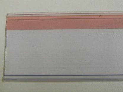 30mm x 50mm Self Adhesive Flat Data Strip - Clear