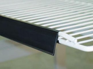 39mm Black Clip on Data Strip - Refrigeration applications