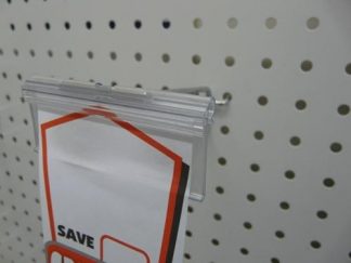 Shelf Talker Grip Flip Ticket Holders: "Gripper Flippers"