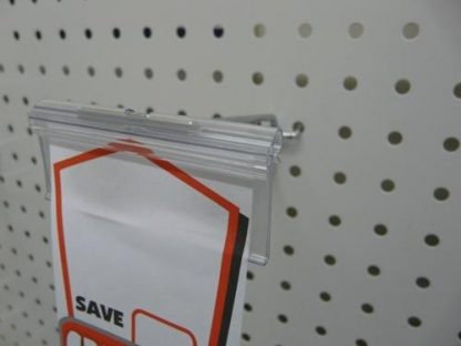 Shelf Talker Grip Flip Ticket Holders: "Gripper Flippers"