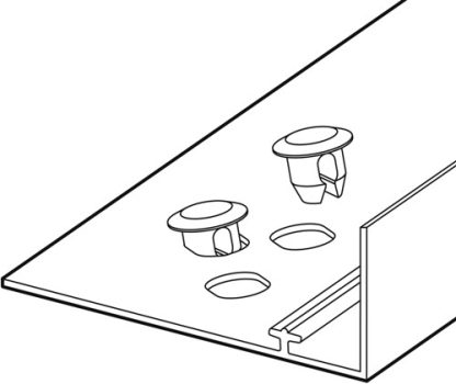 T-Rail Fixing Clips - Image 2