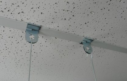Metal Ceiling Hang Clips Set (50 Left + 50 Right)