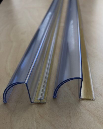 30mm Curved Branding Strip with adhesive (Bullnose) - Image 2