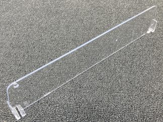 60mm High Clear Shelf Dividers