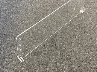 120mm High Clear Shelf Dividers
