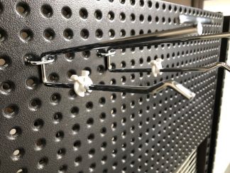 White Inventory Control Clips