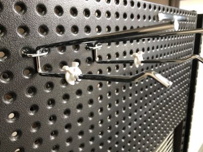 White Inventory Control Clips