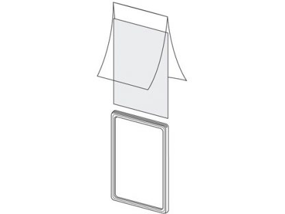 A7 PVC Foldover Protector