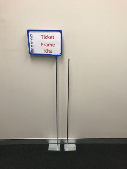 Metal Base Ticket Frame Pole - Image 2
