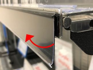39mm Hinged Data Strip with Foam Tape (Refrigeration)