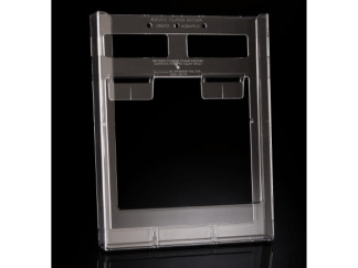 Brochure Holder - Clipback Clear