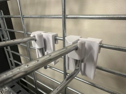 White Polycarbonate Fastback to suit Grid / Mesh & Metal Crossbar - Image 4