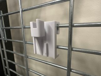 White Polycarbonate Fastback to suit Grid / Mesh & Metal Crossbar