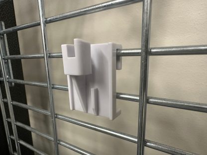 White Polycarbonate Fastback to suit Grid / Mesh & Metal Crossbar