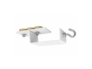 Magnetic Shelf Hook with Swivel Hook